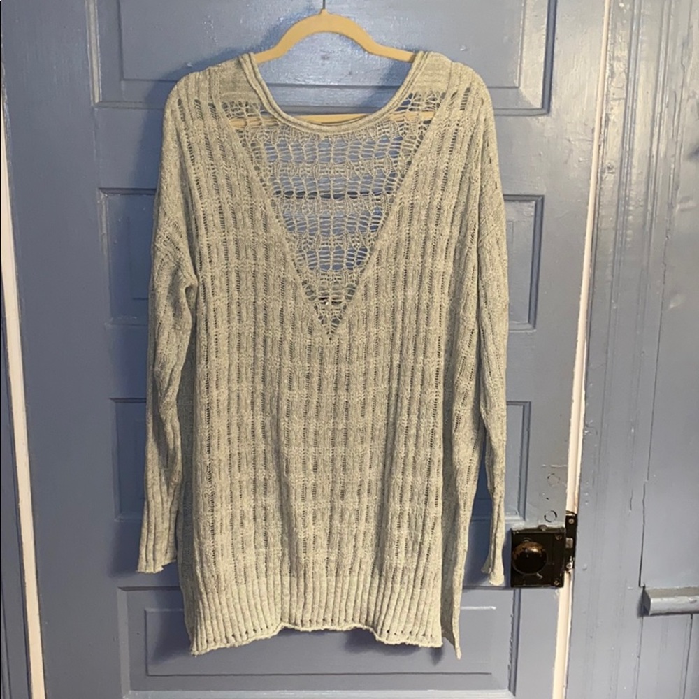 Free People Mint Sweater